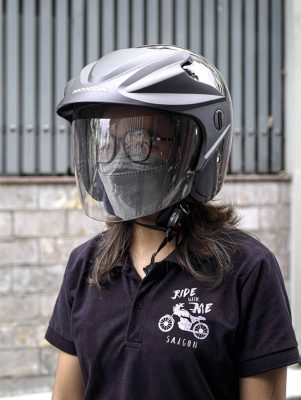 Full face protection helmet